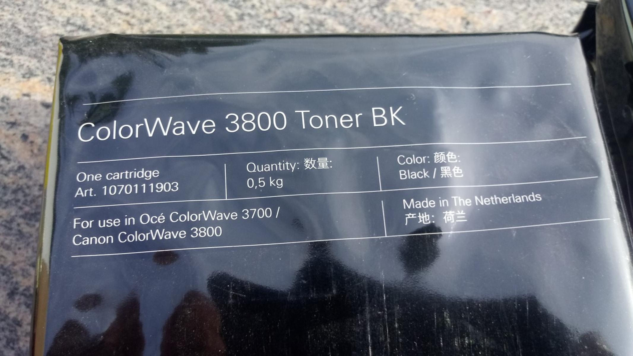 Canon Colorwave 3800 Toner schwarz gelb magenta, € 99,- (8130 Frohnleiten)