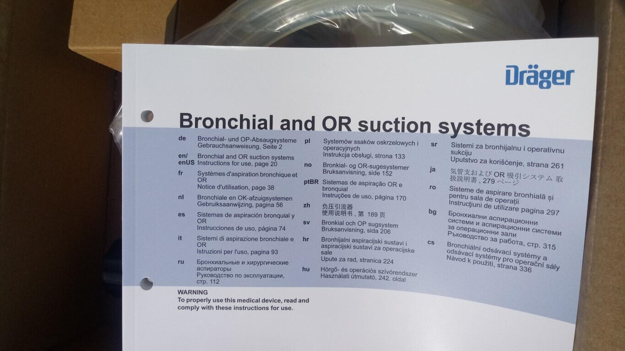 Dräger Drager Vakuumregler Vario Vac B NF MP005003 bronchial suction system, € 149,- (8130 Frohnleiten)