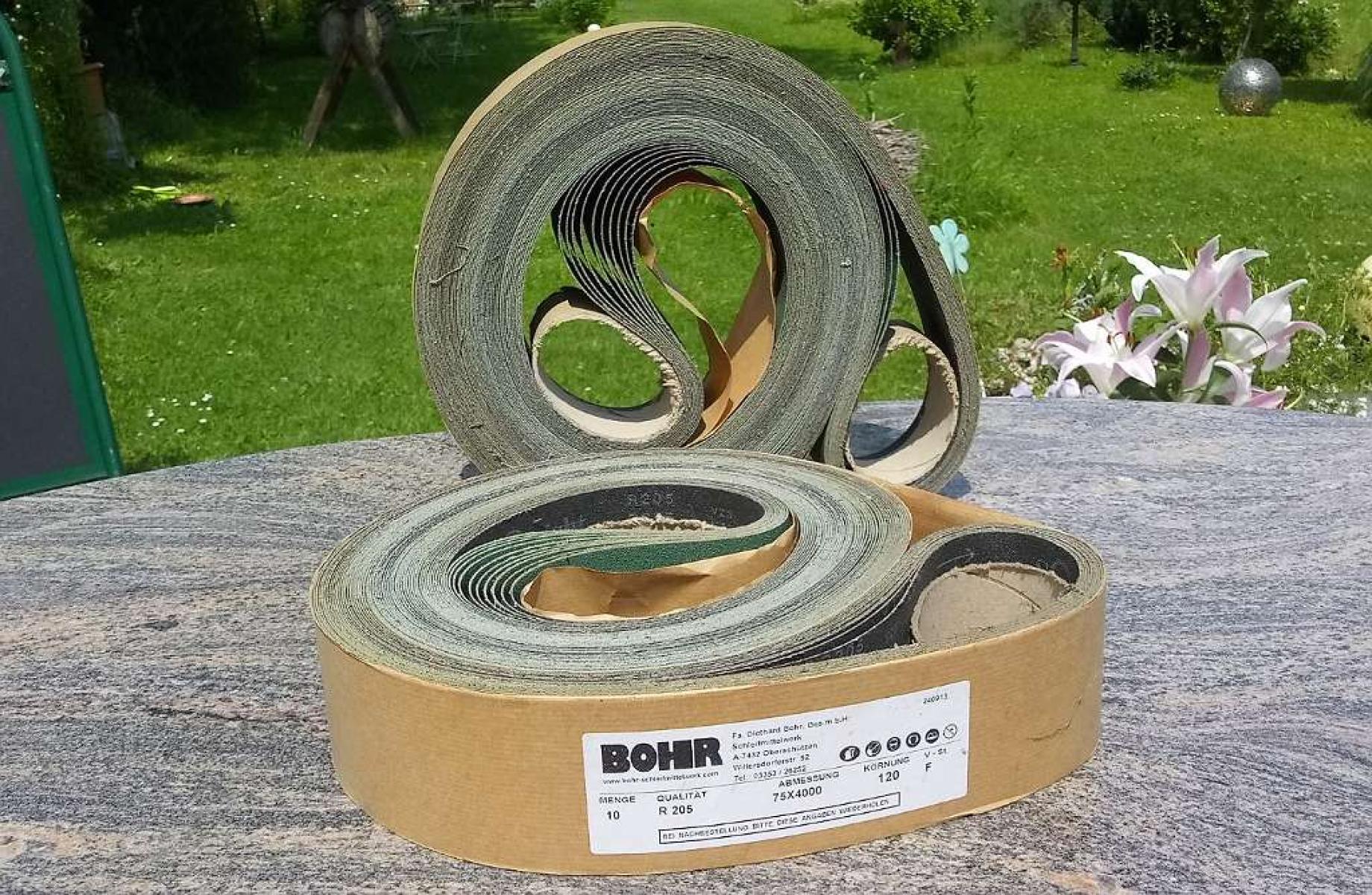 Schleifbänder versch. Grössen von 3M und Sunmight, € 59,- (8130 Frohnleiten)