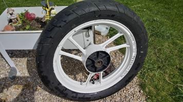 Hinterradfelge Suzuki RG500 Gamma 17 Zoll Wheel Rim Rear
