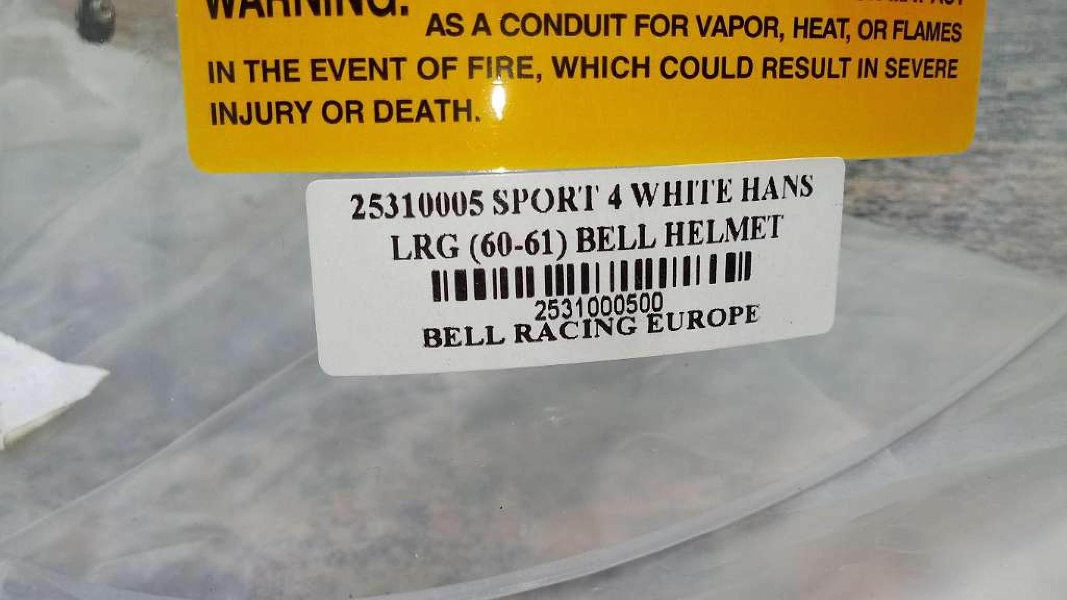 Bell Helm Visier für Modelle Sport 4 White Hans