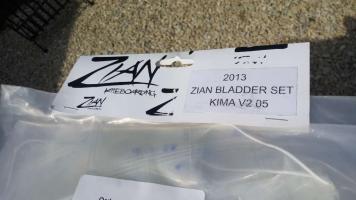 ZIAN Struts, Leading edges, Bladder Sets für Kima, Aquila und Hantu